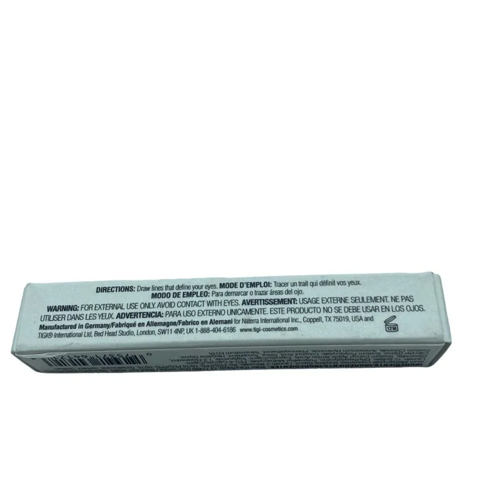 New Tigi Non-smudging Patent Shine Liquid‎ Makeup Eyeliner Shade 7094 Black